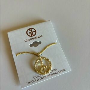 Gianni Bernini necklace 18 karat gold over sterling silver! New with tags I🔥🔥